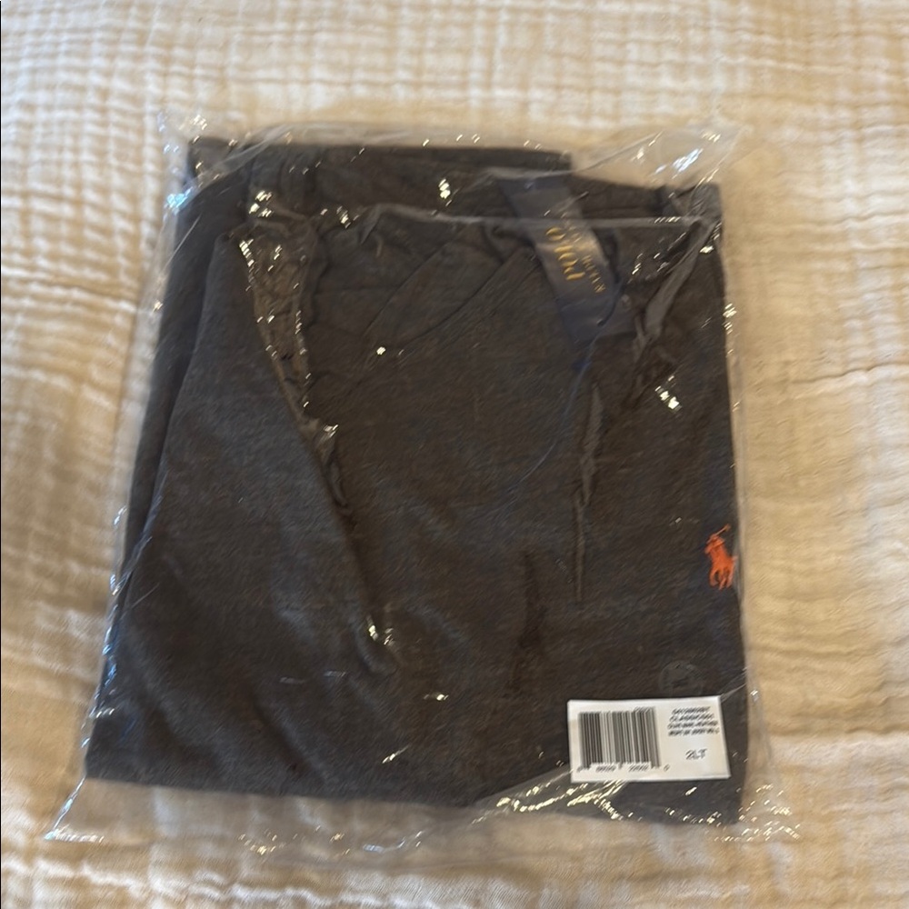 NWT Polo by Ralph Lauren 2XLT short sleeve v neck t shirt.  Color is olive mark